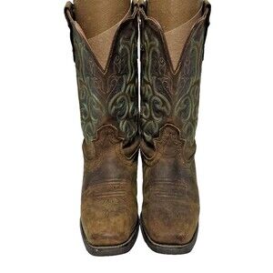 Justin Women's Square Toe Stampede Western Boots L2552 Size 7B